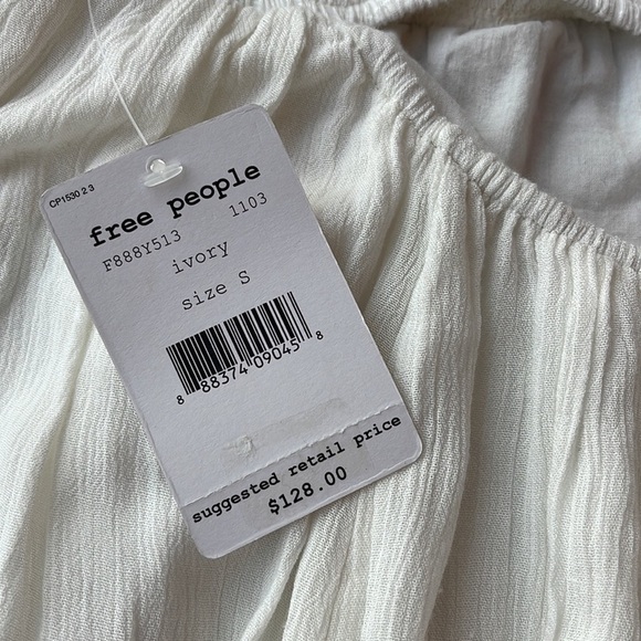 Free People Totally Tubular Dress in Ivory - Picture 9 of 15